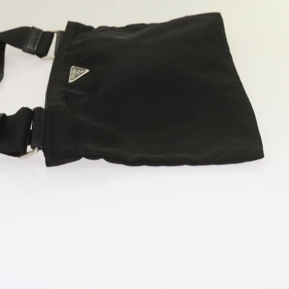PRADA Shoulder Bag Nylon Black Auth am5780 - Picture 4 of 16
